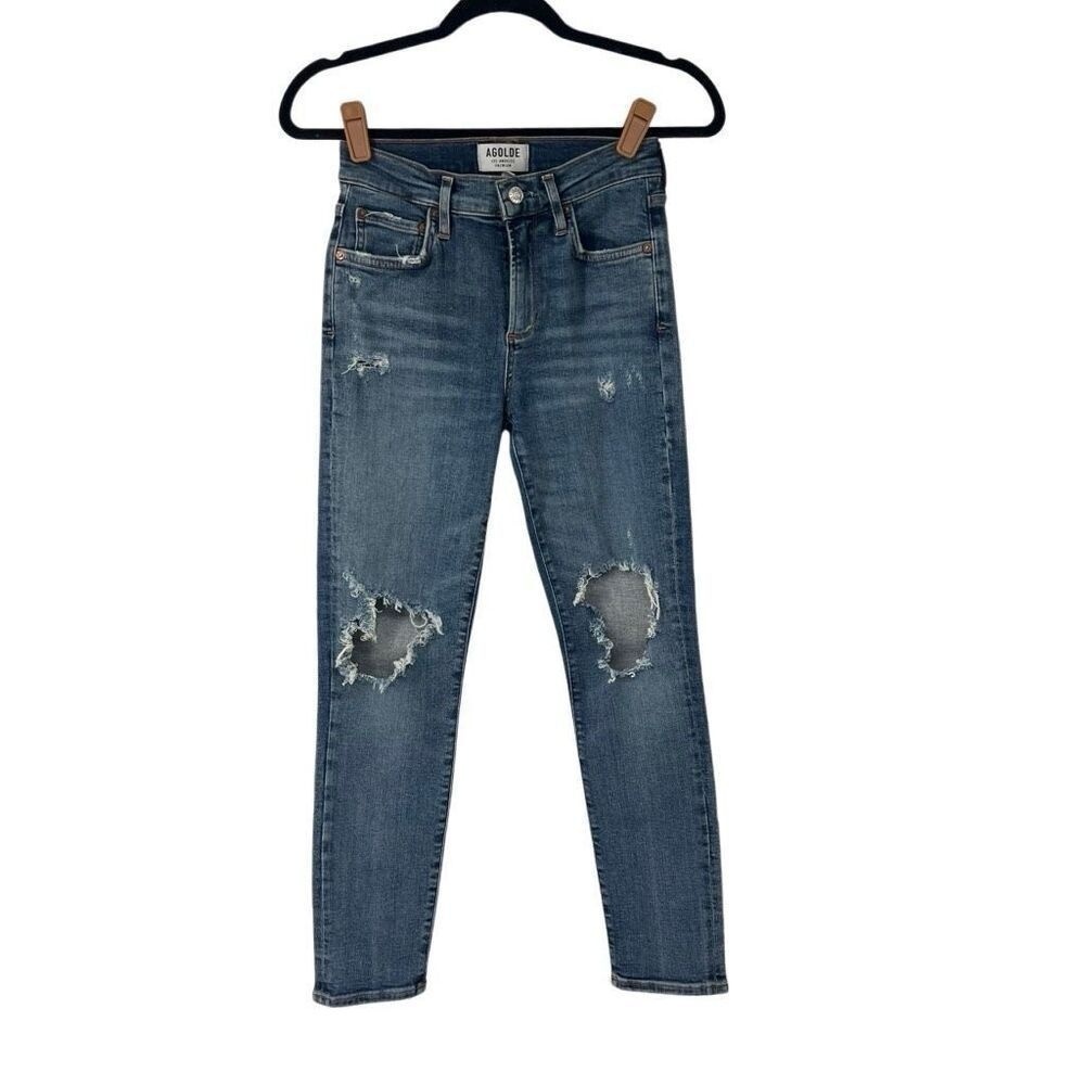 Agolde Cut# 44951 Style‎ AO18 E-843 Distressed Jeans 25